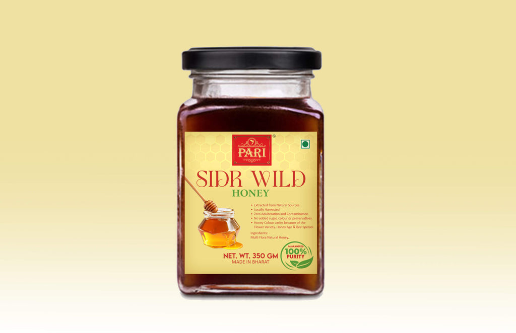 Pari Sidr Wild Natural Honey - 350gm Jar