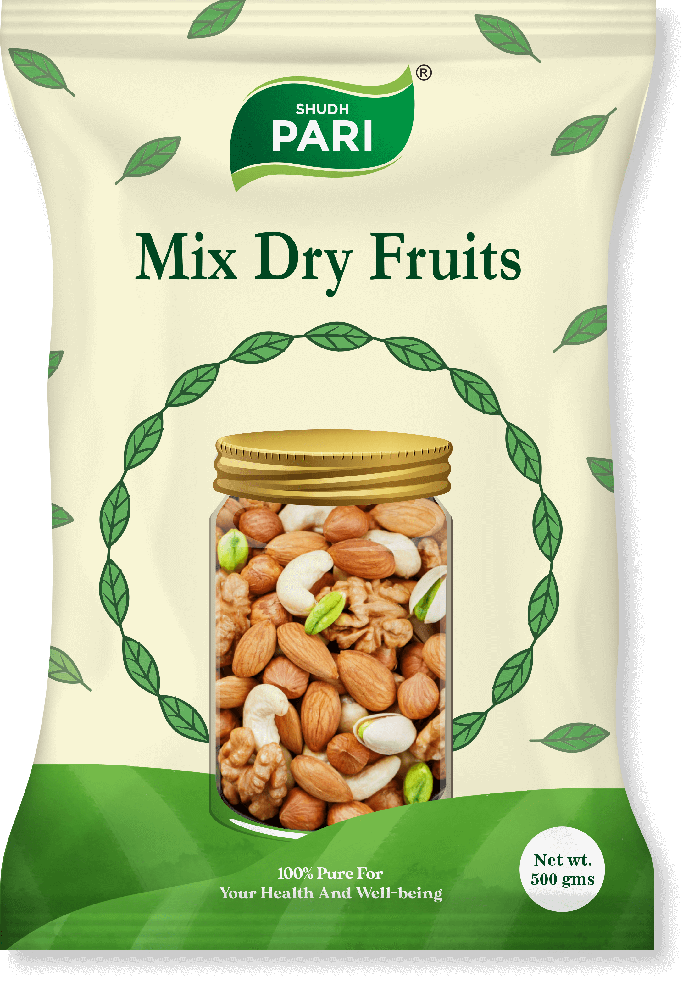 Shudh Pari Premium Mix Dry Fruits - 500gm