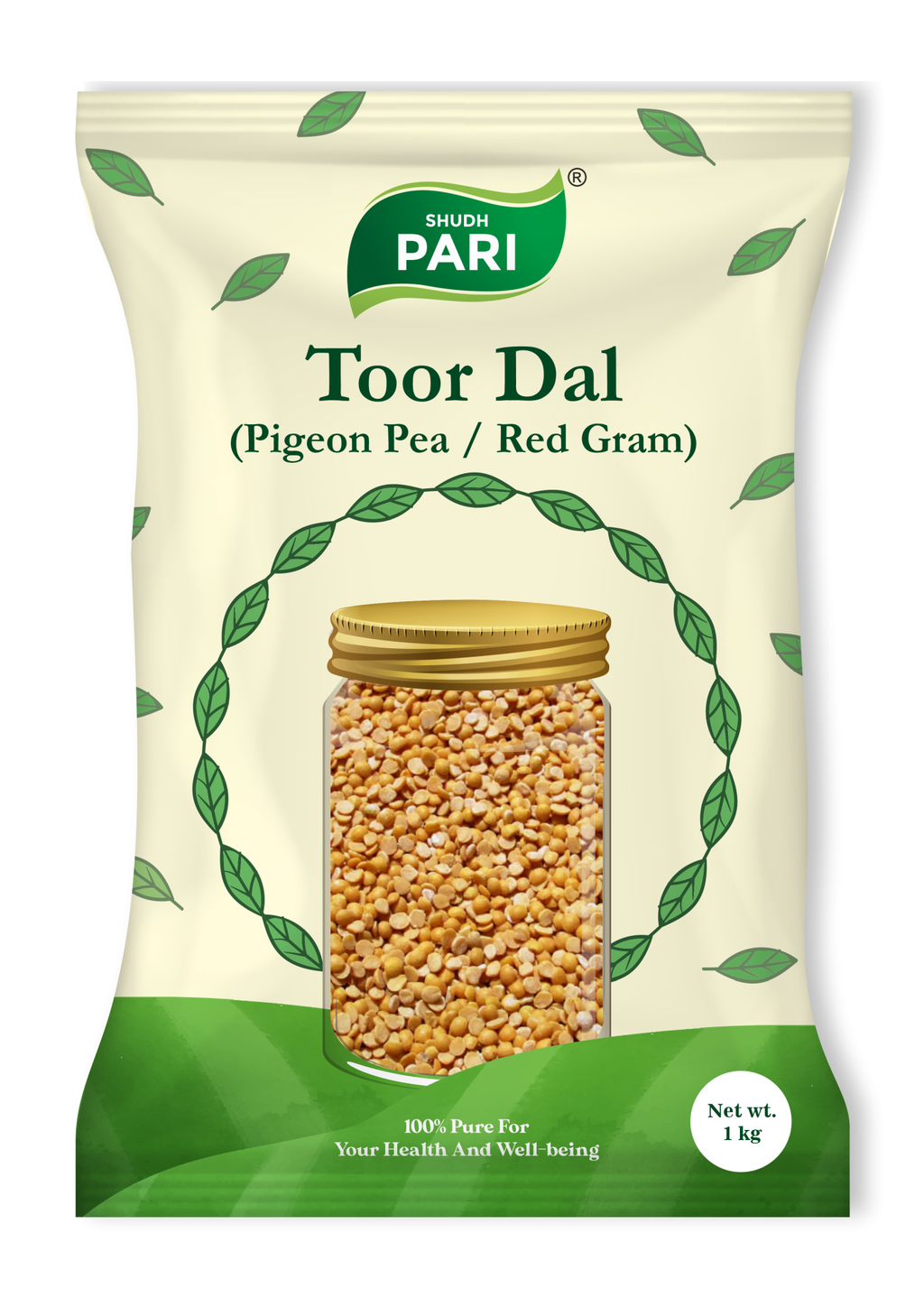 Shudh Pari Toor Dal / Arhar / Pigeon Pea - 1kg