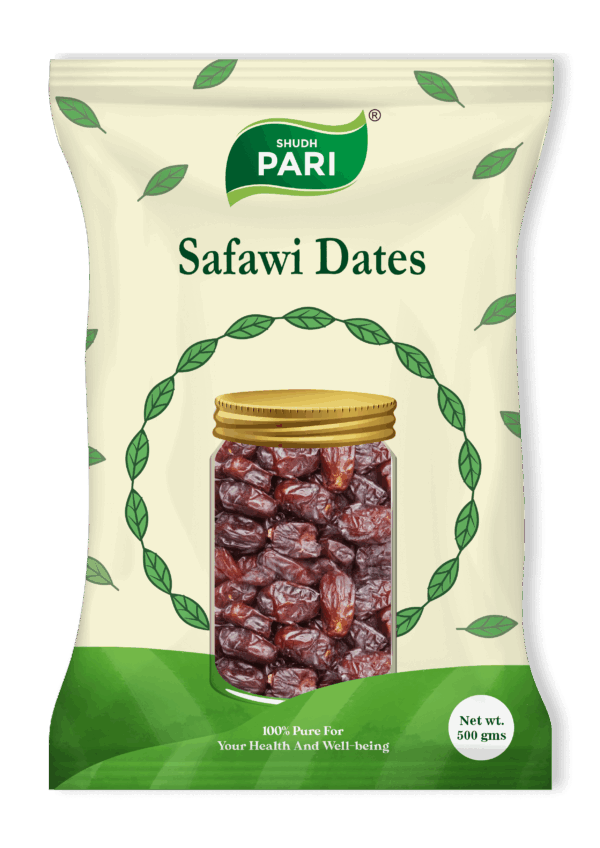 Shudh Pari Premium Saudi Delight Safawi Dates - 500gm