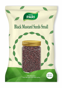 Shudh Pari Black Mustard Seeds Small / Fine Rai - 500gm