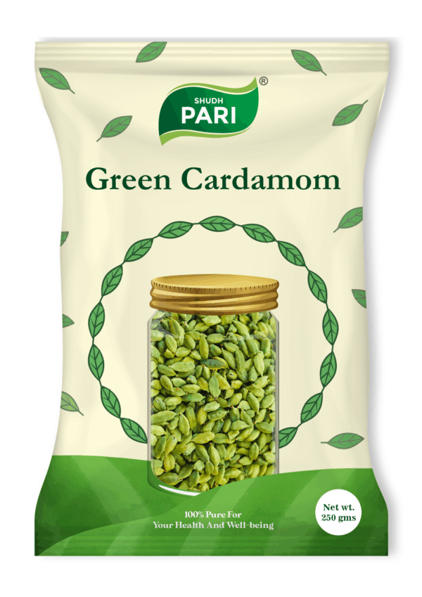 Shudh Pari Green Cardamom / Chhoti Elaichi - 250gm