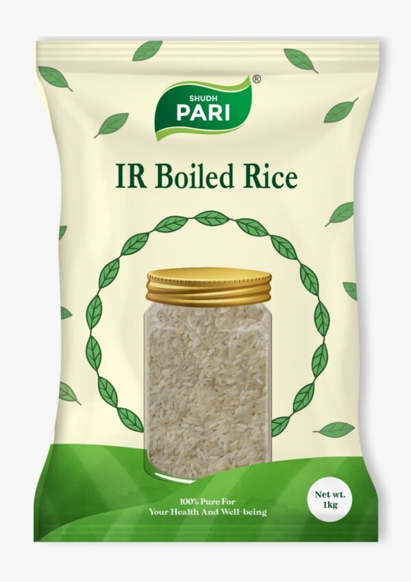 Shudh Pari IR Boiled Rice | Nutritious Parboiled Rice - 1 Kg