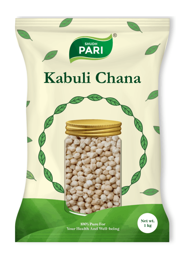 Shudh Pari Kabuli Chana / White Chickpeas - 1kg