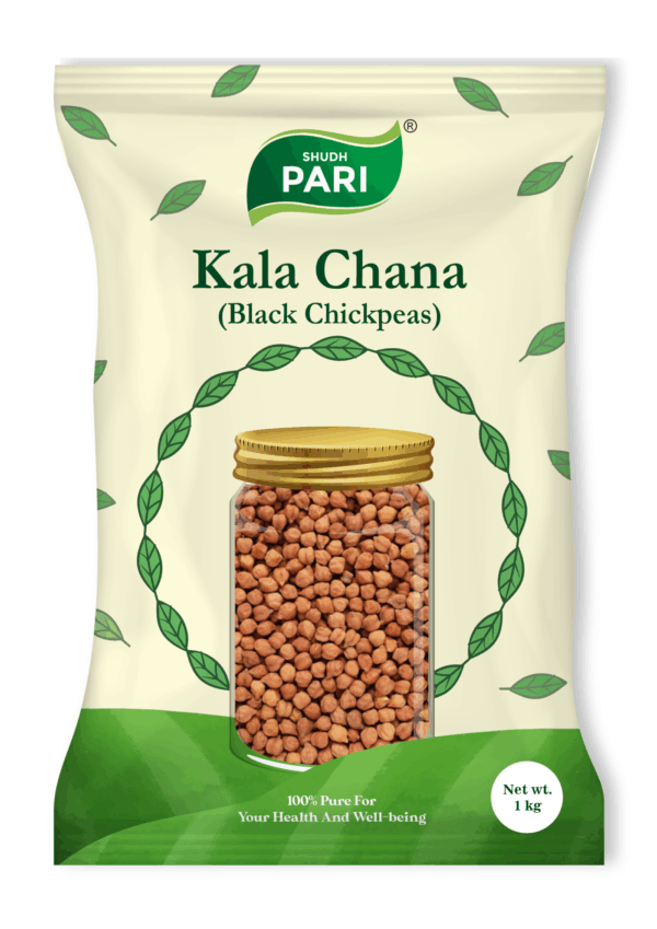 Shudh Pari Kala Chana / Black Chickpeas - 1kg