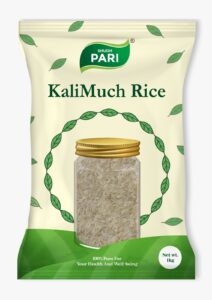 Shudh Pari KaliMuch Rice | Traditional Bold Grain Rice - 1 Kg