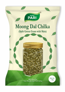 Shudh Pari Moong Dal Chilka / Split Green Gram with Skin - 1kg