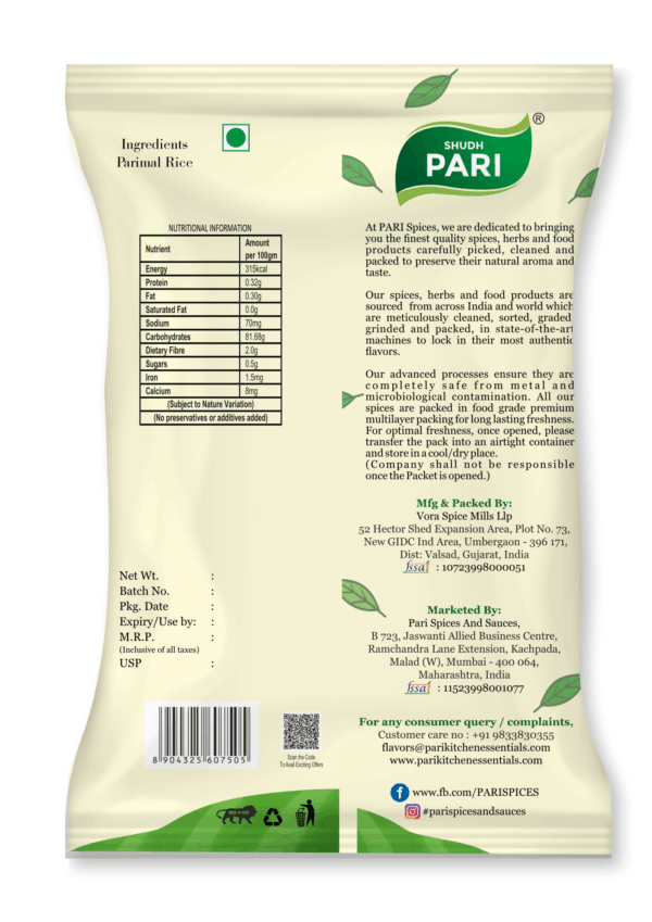 Shudh Pari Parimal Rice | Aromatic Daily Use Rice - 1 Kg