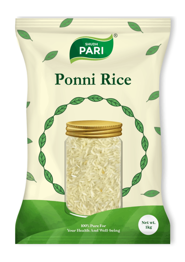 Shudh Pari Ponni Rice | South Indian Premium Rice - 1 Kg