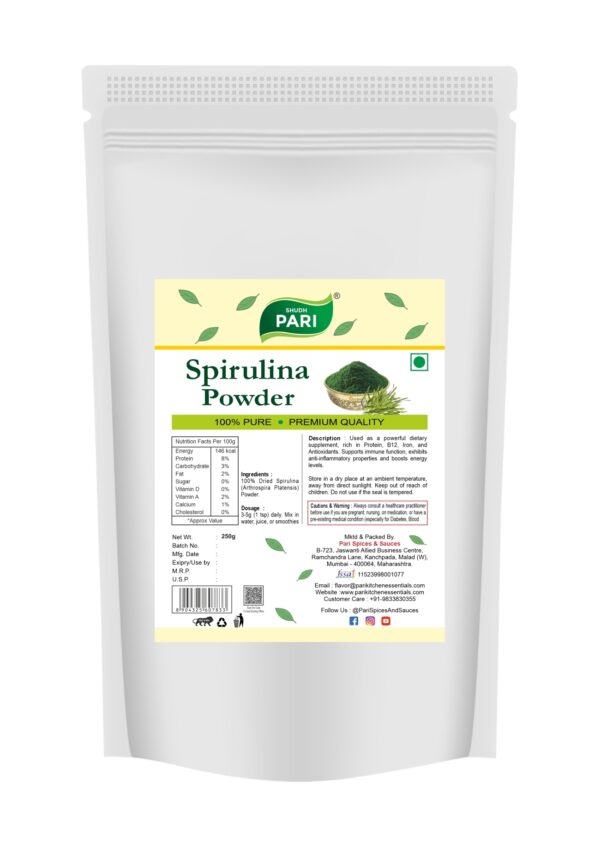Shudh Pari Spirulina Powder - 250 gm